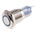 RS PRO Illuminated Push Button Switch, Latching, Panel Mount, 16mm Cutout, SPDT, Blue LED, 250V ac, IP65, IP67