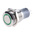 RS PRO Illuminated Push Button Switch, Momentary, Panel Mount, 16mm Cutout, SPDT, Green LED, 250V ac, IP65, IP67