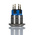 RS PRO Push Button Switch, Momentary, Panel Mount, 22mm Cutout, SPDT, 250V ac, IP65, IP67