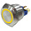 RS PRO Illuminated Push Button Switch, Latching, Panel Mount, 22mm Cutout, SPDT, Yellow LED, 250V ac, IP65, IP67