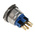 RS PRO Illuminated Push Button Switch, Momentary, Panel Mount, 22mm Cutout, SPDT, Blue LED, 250V ac, IP65, IP67