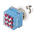 RS PRO Push Button Switch, Latching, PCB, 12.2mm Cutout, 3PDT