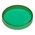 EAO Green Round Flat Push Button Indicator Lens for Use with 04 Series Push Button