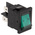 Arcolectric (Bulgin) Ltd Illuminated DPST, On-Off Rocker Switch Panel Mount