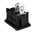 RS PRO SPST, On-None-Off Rocker Switch Panel Mount