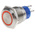 RS PRO Illuminated Push Button Switch, Latching, Panel Mount, 19.2mm Cutout, SPDT, Red LED, 250V ac, IP67