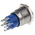 RS PRO Illuminated Push Button Switch, Momentary, Panel Mount, 19.2mm Cutout, DPDT, Yellow LED, 250V ac, IP67