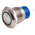 RS PRO Illuminated Push Button Switch, Momentary, Panel Mount, 19.2mm Cutout, SPDT, Green LED, 250V ac, IP67