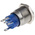 RS PRO Illuminated Push Button Switch, Latching, Panel Mount, 19.2mm Cutout, SPDT, Green LED, 250V ac, IP67
