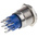 RS PRO Illuminated Push Button Switch, Momentary, Panel Mount, 19.2mm Cutout, DPDT, White LED, 250V ac, IP67