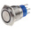 RS PRO Illuminated Push Button Switch, Momentary, Panel Mount, 19.2mm Cutout, DPDT, White LED, 250V ac, IP67