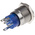 RS PRO Illuminated Push Button Switch, Momentary, Panel Mount, 19.2mm Cutout, SPDT, White LED, 24V, IP67