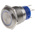 RS PRO Illuminated Push Button Switch, Momentary, Panel Mount, 19.2mm Cutout, SPDT, White LED, 24V, IP67