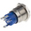 RS PRO Illuminated Push Button Switch, Momentary, Panel Mount, 19.2mm Cutout, SPDT, Yellow LED, 250V ac, IP67