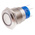 RS PRO Illuminated Push Button Switch, Latching, Panel Mount, 19.2mm Cutout, SPDT, White LED, 250V ac, IP67