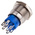 RS PRO Illuminated Push Button Switch, Momentary, Panel Mount, 19.2mm Cutout, DPDT, White LED, 250V ac, IP67