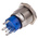 RS PRO Illuminated Push Button Switch, Latching, Panel Mount, 19mm Cutout, SPDT, Green LED, 250V ac, IP67