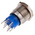 RS PRO Illuminated Push Button Switch, Momentary, Panel Mount, 19.2mm Cutout, DPDT, Green LED, 250V ac, IP67