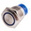 RS PRO Illuminated Push Button Switch, Momentary, Panel Mount, 19.2mm Cutout, SPDT, Blue LED, 250V ac, IP67