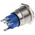 RS PRO Illuminated Push Button Switch, Latching, Panel Mount, 19.2mm Cutout, SPDT, Yellow LED, 250V ac, IP67