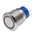 RS PRO Illuminated Push Button Switch, Latching, Panel Mount, 19.2mm Cutout, SPDT, Green LED, 250V ac, IP67