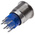RS PRO Illuminated Push Button Switch, Momentary, Panel Mount, 19.2mm Cutout, DPDT, Green LED, 250V ac, IP67