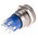 RS PRO Illuminated Push Button Switch, Latching, Panel Mount, 19.2mm Cutout, DPDT, Blue LED, 250V ac, IP67