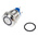 RS PRO Illuminated Push Button Switch, Momentary, Panel Mount, 12mm Cutout, SPST, Yellow LED, 24V ac/dc, IP65, IP67