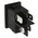 Arcolectric (Bulgin) Ltd DPST, On-Off Rocker Switch Panel Mount