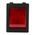 Arcolectric (Bulgin) Ltd Illuminated DPST, On-Off Rocker Switch Panel Mount