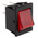 Arcolectric (Bulgin) Ltd Illuminated DPST, On-Off Rocker Switch Panel Mount