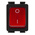 Arcolectric (Bulgin) Ltd Illuminated DPST, On-Off Rocker Switch Panel Mount