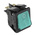 Arcolectric (Bulgin) Ltd Illuminated DPST, On-Off Rocker Switch Panel Mount