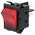 ZF Illuminated DPST, On-None-Off Rocker Switch Panel Mount
