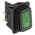 Marquardt Illuminated DPST, On-None-Off Rocker Switch Panel Mount