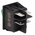 Molveno Illuminated DPST, On-None-Off Rocker Switch Panel Mount