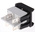 Apem Illuminated DPST, On-None-Off Rocker Switch Panel Mount