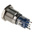 RS PRO Illuminated Push Button Switch, Momentary, Panel Mount, 16mm Cutout, SPDT, Blue LED, 250V ac, IP65, IP67