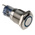 RS PRO Illuminated Push Button Switch, Momentary, Panel Mount, 16mm Cutout, SPDT, Blue LED, 250V ac, IP65, IP67