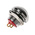 RS PRO Miniature Push Button Switch, Momentary, Panel Mount, 13.6mm Cutout, SPST, 250 V ac @ 200 mA, 50 V dc @ 200 mA,