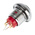 RS PRO Illuminated Miniature Push Button Switch, Momentary, Panel Mount, 13.6mm Cutout, SPST, Yellow LED, 250 V ac @