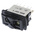 APEM Illuminated DPDT, (On)-Off-(On) Rocker Switch Panel Mount