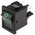 Marquardt Illuminated DPST, On-None-Off Rocker Switch Panel Mount