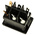 C & K Illuminated DPST, On-Off Rocker Switch Panel Mount