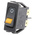 Marquardt Illuminated DPST, On-None-Off Rocker Switch Panel Mount