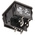 Marquardt Illuminated DPST, On-None-Off Rocker Switch Panel Mount