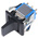 APEM DPDT, (On)-Off-(On) Rocker Switch Panel Mount