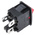 ZF Illuminated DPST, On-None-Off Rocker Switch Panel Mount