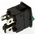 ZF Illuminated DPST, On-None-Off Rocker Switch Panel Mount