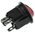 ZF Illuminated DPST, On-None-Off Rocker Switch Panel Mount